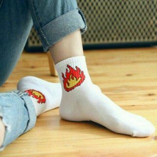 Combo 10 tất lửa 1 vỉ Hàn Quốc