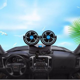 QUẠT ĐÔI 12V CHO Ô TÔ XE HƠI