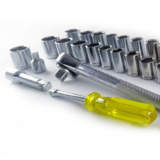 Bộ khẩu mở siết ốc và bugi 40 chi tiết