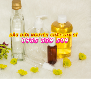 Dầu dừa Bến Tre nguyên chất giá sỉ - chế biến theo thủ công truyền thống