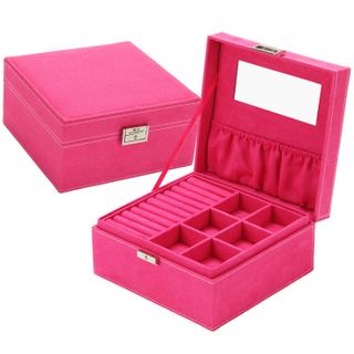 Hộp Đựng Trang Sức 2 Tầng 10 Ngăn