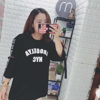 ÁO THUN TAY LỠ PHỐI KHOEN BROOKLYA