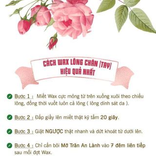 Wax triệt lông vĩnh viễn mỡ trăn An Lành
