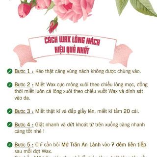 Wax triệt lông vĩnh viễn mỡ trăn An Lành