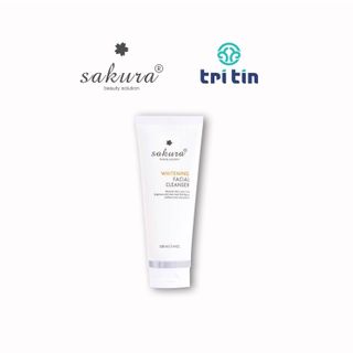 Sữa rửa mặt làm trắng da Sakura Whitening Facial Cleanser