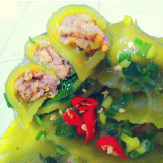 BÁNH XẾP LÁ DỨA TÔM THỊT