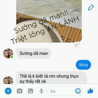 Bộ triệt lông mỡ trăn tặng dụng cụ Wax