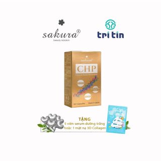 Viên uống dưỡng da Sakura CHP Enhanced Beauty Nutraceuticals