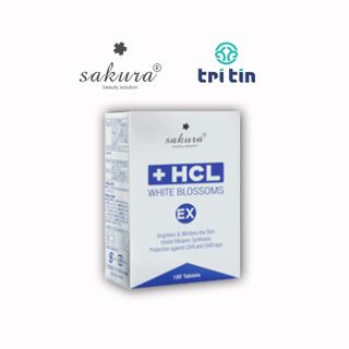 Viên uống trị nám trắng da Sakura HCL White Blossoms giá sỉ