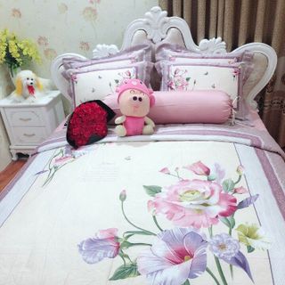 BỘ GẤM HOA NHƯ Ý CÁT TƯỜNG