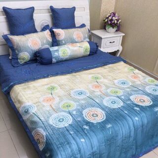 Bộ gấm lụa bồ công anh