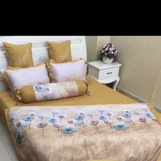 Bộ gấm lụa bồ công anh