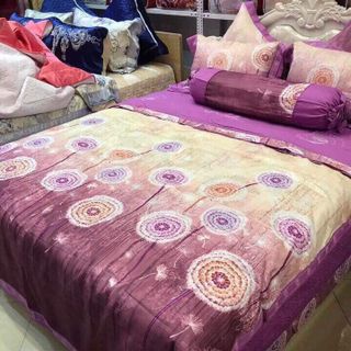 Bộ gấm lụa bồ công anh