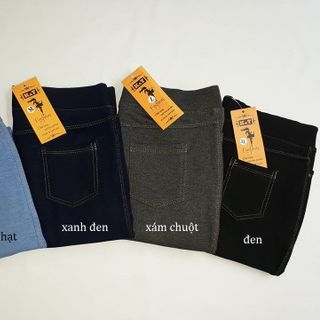 quần legging giả jean 4 túi