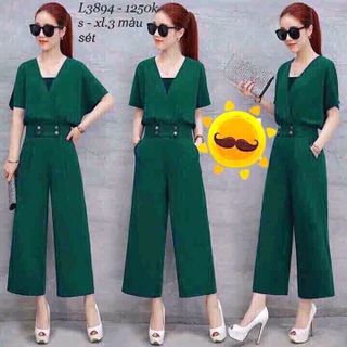 Bộ ống rộng thun cát siêu xinh