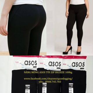 quần legging nâng mông TÚI ZIP