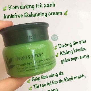 Kem Dưỡng Da Trà Xanh