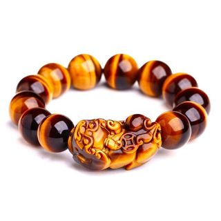 chuỗi đeo tay đá mắt hổ mặt tỳ hưu kích thước mỗi hạt 12mmgiá sỉ 99k 1 chuỗi z a l o 0 9 8 72 1 79 5 2