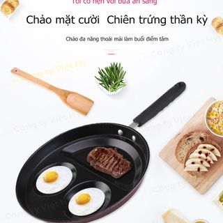 chảo mặt cười làm bữa sáng thần kỳ