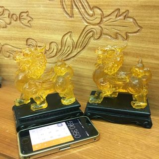 tỳ hưu chiêu tài
Giá sỉ 270k 1 cặp 
ngang 7cm dài 12cm cao 13cm
nặng 700gr/ cặp
cam kết hàng y hình hình tự chụp nha các bạn