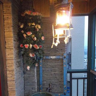 Dây hoa hồng trang trí vãi lụa