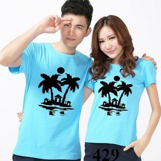 áo cây dừa trên biển