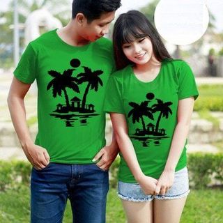 áo cây dừa trên biển