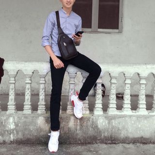 Sơ mi cổ tàu body Hàn Quốc