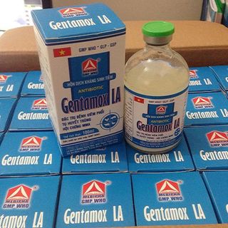 SỈ/LẺ THUỐC THÚ Y- GENTAMOX LA MEBIPHA -100ml