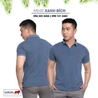 Áo thun nam - áo thun cổ bẻ golio - áo đồng phục cotton 100 - xưởng bán lẻ lớn nhất SG giá sỉ