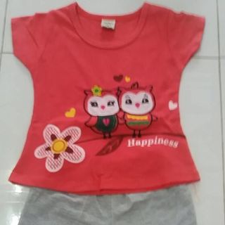 XẢ KHO BỘ BÉ GÁI THUN COTTON 4 CHIỀU