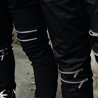QUẦN JOGGER KAKI ZIP KÉO GỐI