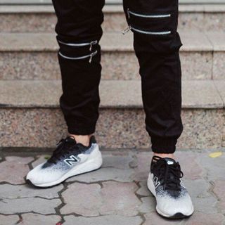 QUẦN JOGGER KAKI ZIP KÉO GỐI