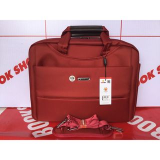 CẶP ĐỰNG LAPTOP THỦ ĐÔ VÀNG CỠ TRUNG C042 đen đỏ tím ghi