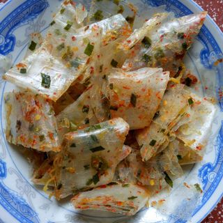 Bánh tráng cuộn bò chanh