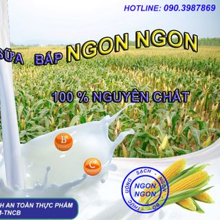Sữa bắp Ngon Ngon 100 nguyên chất