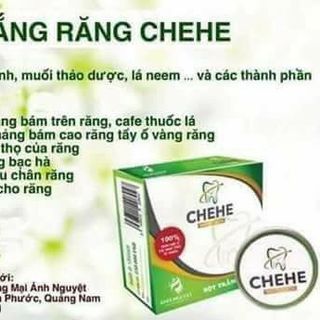 Thảo dược trắng răng Chehe Giá hộp 150k