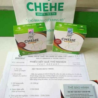 Thảo dược trắng răng Chehe Giá hộp 150k