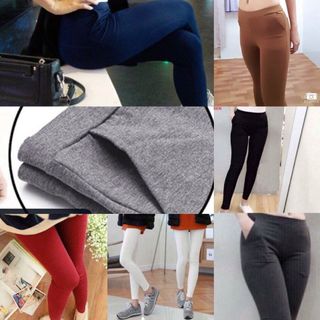 QUẦN LEGGING SIÊU DÀY MÀU XÁM CHUỘT