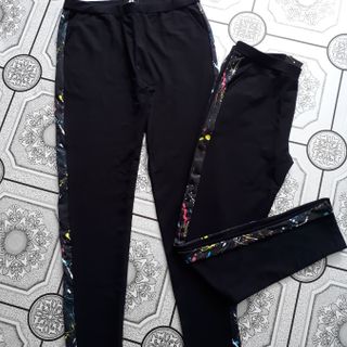 QUẦN LEGGING PHỐI SỌC SƠN