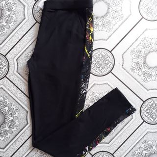 QUẦN LEGGING PHỐI SỌC SƠN