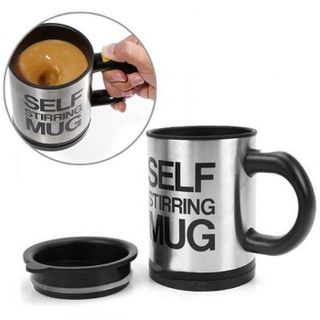 Cốc Tự Khuấy Không Cần Dùng Thìa Self Stiring Mug