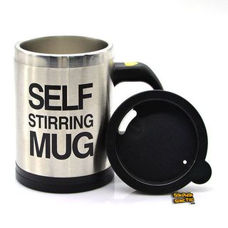 Cốc Tự Khuấy Không Cần Dùng Thìa Self Stiring Mug
