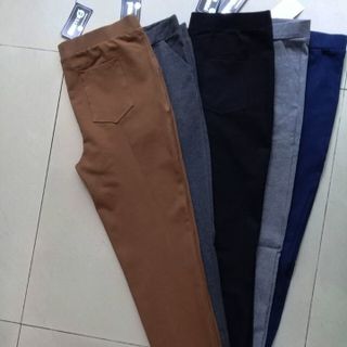 QUẦN LEGGING 4 TÚI SIÊU DÀY MÀU XANH ĐEN
