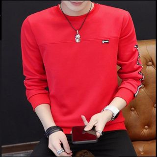 Áo thun phối chữ tay áo