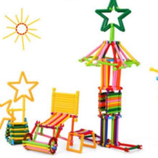 Bộ Xếp Hình Que Thông Minh