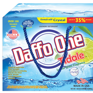 BỘT GIẶT DAFFO ONE TIDALE 4086gr- HƯƠNG CỎ CHANH TƯƠI MÁT