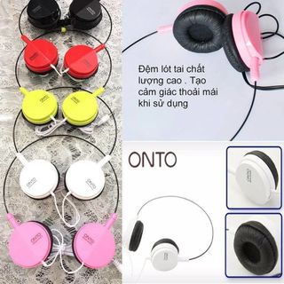 HEADPHONE ONTO - DỄ THƯƠNG TAI NGHE CHỤP TAI CỰC ĐẸP giá sỉ