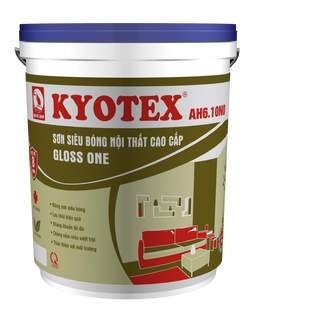 Tìm nhà phân phối sơn nước Kyotex SƠN SIÊU BÓNG NỘI THẤT – GLOSS ONE