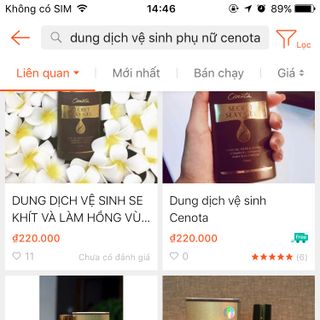 Dung dịch vệ sinh phụ nữ CÉNOTA Lẻ 220k